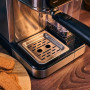 Cafetière Expresso Machine à Café Semi Automatique 20 Bars Écran Tactile Réservoir Lait 1 L Thermoblock Cappuccino Latte Froid A