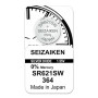 Lot de 2 Piles Bouton SR621SW (364) – pour Montres, Appareils Électroniques et Réveils – 1.55V – Fabriquées au Japon – Haute Fia
