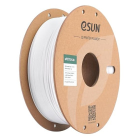 eSUN PETG Basic Filament 1.75mm 1KG pour Imprimante 3D,Blanc Solide | Haute Résistance