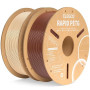 ELEGOO Rapid Filament PETG 1.75mm Beige Marron 2KG | Haute Vitesse 30-600mm/s, Précision Dimensionnelle +/- 0.02 mm, Bobine de 1