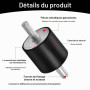 Silent bloc M10, 4 pièces VV Anti Vibration Silenbloc Caoutchouc (40 x 30) | Convient pour compresseurs dair, moteurs diesel, mo