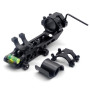 TRIROCK Scope Anneaux de Montage avec Niveau à Bulle, Dual Mount Bague d'adaptation 30 mm/25.4 mm (2,5 cm) pour 20 mm Picatinny