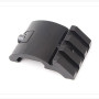 FIRECLUB Support de rail Picatinny déporté ultra bas profil 45 degrés 20 mm latéral noir pour point rouge, grossisseurs, lampes