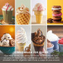 Ninja CREAMi Scoop et Swirl avec 2 pots, Machine à Glace,13 modes NC701EUBR | Sorbetière, Machine a glaces à l’italienne Intégré