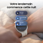 Samsung Galaxy Watch9, Galaxy AI, 4G, 40 mm, Graphite, Version FR | Processeur Snapdragon Wear Elite, Batterie 390 mAh, Coach So