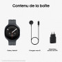 Samsung Galaxy Watch9, Galaxy AI, 4G, 40 mm, Graphite, Version FR | Processeur Snapdragon Wear Elite, Batterie 390 mAh, Coach So