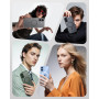 TOCOL Coque pour iPhone 17, Compatible avec MagSafe, Transparent | Protection de l'objectif Améliorée, Pas Facile à Jaunir, Rési