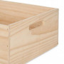 Boîte de rangement Bois de pin Marron naturel (31 x 14 x 36 cm) 43,99 €