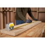 STANLEY 1-33-442 Mesure 10 M X 25 Mm Powerlock Classic Fabriqué En France - Ruban Large - Revêtement Mylar Et Blade Armor - Croc