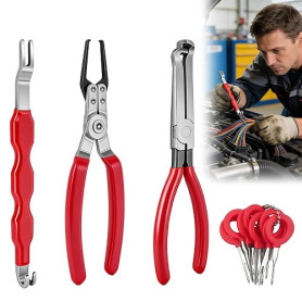Lot de 4 connecteurs électriques, outils de séparation universels, outil de voiture, extracteur de prise électrique, extracteur