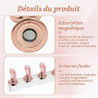2Pcs Supports Magnétiques pour Faux Ongles, Presentoir à Ongles Capsules avec Base Acrylique et 100 Autocollants, Support Nail A
