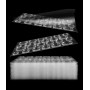 WeddHuis Gel Pad Ongles, 30 Feuilles 720Pcs Patch Faux Ongles Autocollant, Gel Pads Press on Nails Autocollants De Colle à Ongle