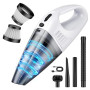 Aspirateur à Main Sans Fil 9000 Pa, Aspirateur Voiture 120W, 60000 tr/min | Batterie Rechargeable 3600mAh Autonomie 25 Min, 2 Fi
