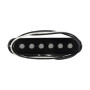 FLEOR Alnico 5 Micro ST Micros à simple bobinage Micro manche/milieu/chevalet de guitare noir pour guitare électrique ST SQ