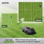 MOVA ViAX 500 Robot Tondeuse sans Fil périphérique,LiDAR 360°&Double Vision | Recommandé 600 m², Cartographie à Assistance IA, é
