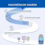 Magnésium Marin + Vitamine B6 | Breveté Simag55™ | 150 mg/jour | Origine 100% Naturelle | Combat Efficacement la Fatigue | 120 G