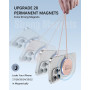 Chargeur Induction iphone,Chargeur Magsafe Compatible avec iPhone 18 Pro Max/18 Pro/Duo/Air/17/16/15/14/13/12 Series,AirPods 5-2