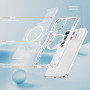 SIYOPINPFY Coque à Paillettes pour Samsung Galaxy S26 Ultra, Clair JY | Magnétique Compatible avec MagSafe , Etui Bling Cristal 