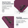 kwmobile Housse Compatible avec Samsung Galaxy A33 5G Coque - Housse de téléphone Protection Souple en TPU Silicone - Bordeaux V