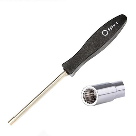 Tournevis Reglage Carburateur,Tournevis Carburateur,Outil de Réglage Cannelé à 21 Dents,pour Carburateur 2T,Petit Moteur Husqvar