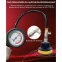 ATPEAM Testeur de Pression Radiateur 18 Pièces Kit Système Refroidissement | 18 pièces, 13 adaptateurs radiateur, manomètre pomp