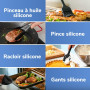 Accessoires Air Fryer Philips Série 1000 Airfryer Panier Flexible 7,1L | 3 Pièces Moule Silicone Air Fryer, Plat Réutilisable Ac