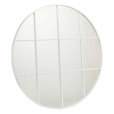 Miroir mural Rond Métal Blanc (100 x 2,5 x 100 cm) 179,99 €