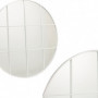 Miroir mural Rond Métal Blanc (100 x 2,5 x 100 cm) 179,99 €