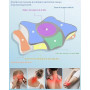 Oreiller Ergonomique Cervical, 3 en 1 Oreiller Memoire Forme, Oreiller Cervical, Coussin Ergonomique pour Les Dormeurs sur Le cô