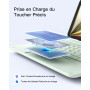 Inateck Coque Clavier iPad A16/10e Gén, Ultra-légère 450g | Pour iPad Air 11" M4/M3/M2, Air 5/4, Pro 11", magnétique détachable 