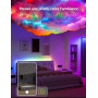 Lepro S2 IA Ruban LED Connecté RGB+CCT 5M, Bande LED Contrôle Segmenté | IA personnalisé, WiFi, contrôle vocal, App, sync musiqu