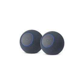 Amazon Echo Studio (nouvelle génération) : format compact, audio 3D immersif et Dolby Atmos (graphite), avec accès anticipé à Al