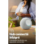Amazon Echo Studio (nouvelle génération) : format compact, audio 3D immersif et Dolby Atmos (graphite), avec accès anticipé à Al