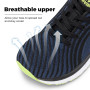 FitVille Chaussures de Running Homme Extra Larges Respirantes | Baskets légères pour la course et la marche. Usage intérieur et 