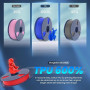 SUNLU 10KG Filament TPU 95A 1.75mm, TPU Flexible Filament Imprimante 3D | Haute vitesse filament flexible TPU 95A, TPU Noir+Blan