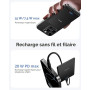Kuulaa MagSafe PowerBank Ultra Slim 5000mAh,PD 20W Chargeur Portable de Charge Rapide 6.9mm Mini Batterie Externe pour iPhone 16
