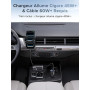UGREEN MagFlow Qi2 25W Certifié Chargeur Induction MagSafe Voiture Support | Compatible avec iPhone 18 17 16 15 14 13 12 Pro Max