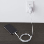 Amazon Basics Câble USB-2.0 type C vers Lightning (certifié MFi), 0.9 m, blanc