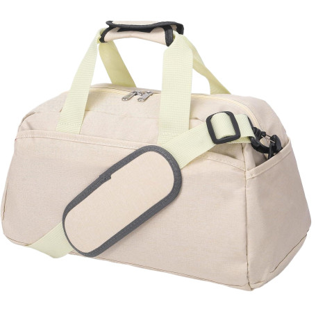 Petit sac de sport léger de 35,6 cm pour homme et femme - 20 x 35 x 20 cm, beige