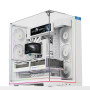 Thermalright A70 Vision Boîtier PC blanc avec écran de 9,16 pouces, verre de sécurité panoramique, tour ATX, prend en charge la