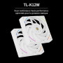 Thermalright Peerless Assassin 120 Vision MAX ARGB White CPU Cooler, PC Heatsink, écran d'affichage magnétique de 5" avec résolu