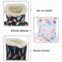 MOBUTOFU Lot de 2 Porte-Lunettes en Cuir Intérieur en Tissu Doux Support Vertical Stable pour Rangement Lunettes la Maison