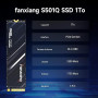 fanxiang SSD 1To NVMe M.2 PCIe 3x4, jusqu'à 3200 Mo/s | Disque SSD interne haute performance pour gamers et professionnels - S50