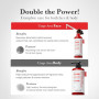 medicube Hypochlorous Acid Peel Shot Duo for Face & Body: Hypochlorous Acid Facial & Body Peel Shot | Exfoliating Serum Set with