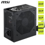 MSI MAG A650BN PCIE5 III Alimentation ATX 3.1, 80 Plus Bronze | 650W, compatible PCIe 5.1, connecteur natif 12V-2x6 bicolore, câ