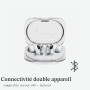 Nothing Ear (3a) – Écouteurs sans Fil avec ANC Jusqu’à 45 DB | Hi-Res Audio, haut-parleur 12 mm, 6 microphones HD et double conn