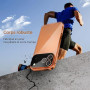 MIMGOAL Coque iPhone 18 Pro/17 Pro Anti Espion Magnétique Bleu Foncé | Protection de la vie privée à 25 degrés, verre trempé à l