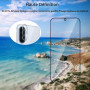 Verre Trempé Anti-Espion pour Samsung Galaxy A57/ Galaxy A37 5G, 2+2 Pièces | Afikyutu 2 Pièces Vitres de Protection Anti-Espion