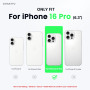 ORNARTO Coque pour iPhone 16 Pro Silicone (Titane Sable) | en Silicone Liquide, Protection Antichoc Complète, Intérieur Doux en 