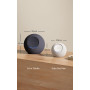 Amazon Echo Dot Max (nouvelle génération) : enceinte avec son qui emplit la pièce et hub connecté intégré, Blanc, avec accès ant